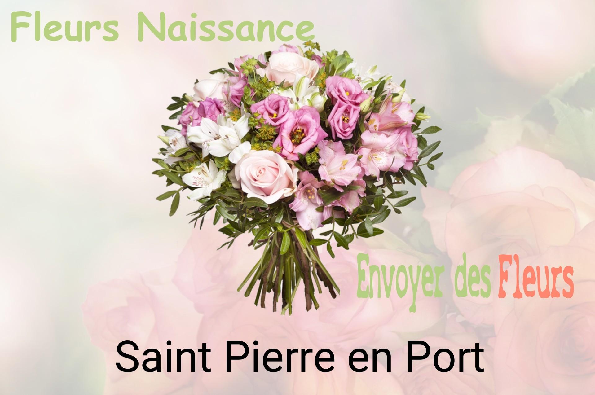 Bouquet de fleurs de naissance livré à Saint-Pierre-en-Port
